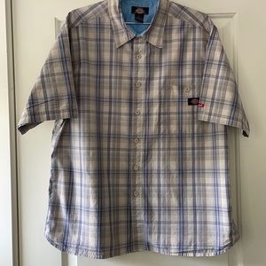 Dickies men’s plaid shirt